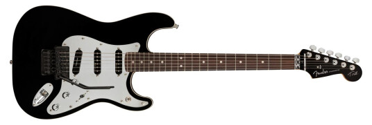 Fender Tom Morello Stratocaster Rosentre GripebrettSvart Fender Tom Morello Stratocaster Rosentre GripebrettSvart