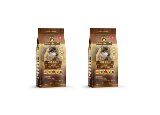 Wolfsblut 2X Dogfood Wild Boar 12.5 kg Bundle