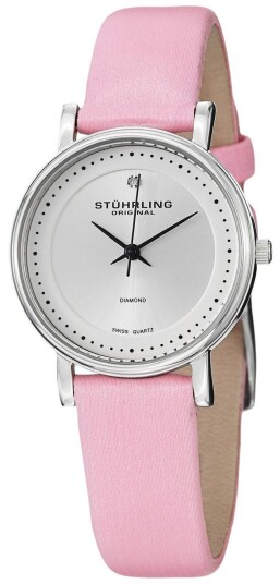 Stührling Original Dameklokke 734L.01 Sølvfarget/Lær Ø29 mm
