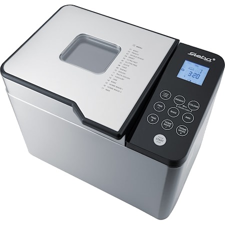 Steba BM2 Brødbakemaskin med 17 Programmer 600 W Rustfritt Stål/Svart Steba BM2 Brødbakemaskin med 17 Programmer 600 W Rustfritt Stål/Svart