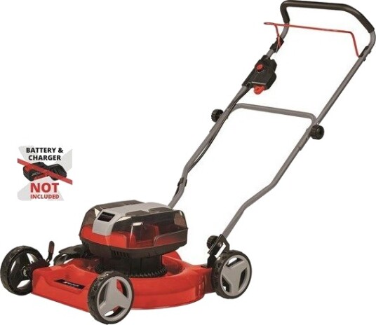 Einhell GE-CM 36/48 M batteridrevet plenklipper 48 cm. 2x18 V u/batteri og lader Einhell GE-CM 36/48 M batteridrevet plenklipper 48 cm. 2x18 V u/batteri og lader