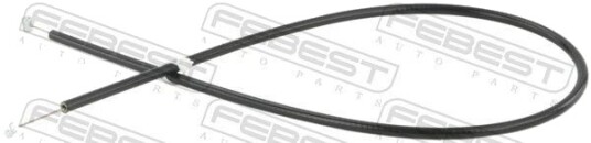 Panserkabel FEBEST 19101-E53FR