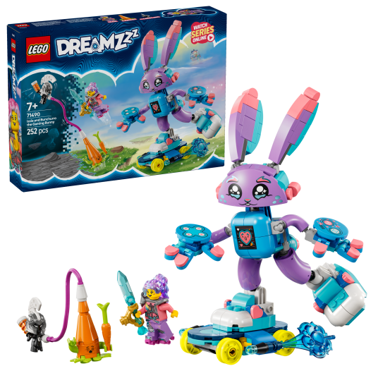 LEGO DREAMZzz 71490 Izzie og gaming-kaninen Bunchurro