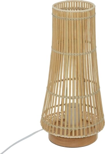 Atmosphera Mahe Bordlampe I Bambus 38 Cm