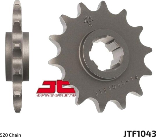 JTSPROCKETS JTF1043.14 Kjededrev