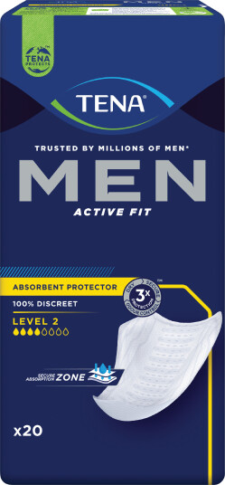 Tena MEN Level 2, 20 stk.