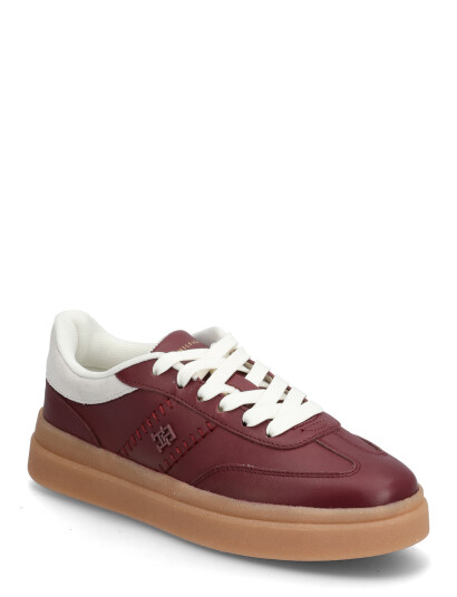 Tommy Hilfiger Th Modern Court Ltr Sneaker Burgundy 38