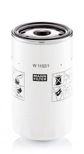 Oljefilter MANN FILTER W 1152/1 Oljefilter MANN FILTER W 1152/1