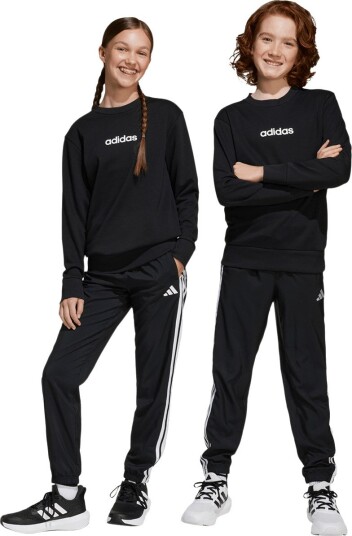 adidas Sport Performance   Tracksuit bukser J 3S WV PT   Svart