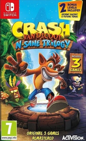 Crash Bandicoot N-Sane Trilogy (Switch) Crash Bandicoot N-Sane Trilogy (Switch)
