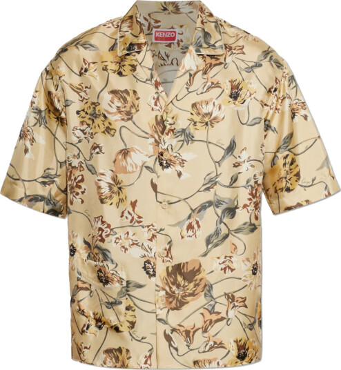 Kenzo Herre Skjorter Gul XS,