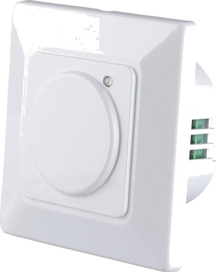 Mikrobølge bevegelsessensor for innbygging maks 300W LED IP20 hvit justerbar tid og lysstyrke Mikrobølge bevegelsessensor for innbygging maks 300W LED IP20 hvit justerbar tid og lysstyrke