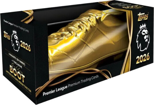 Topps Premier League Golden Boot Tin samlekort Topps Premier League Golden Boot Tin samlekort