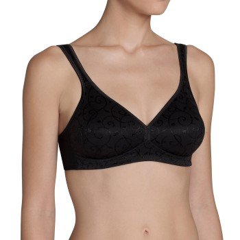 Triumph BH Elegant Cotton N Svart B 100 Dame Triumph BH Elegant Cotton N Svart B 100 Dame