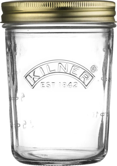 Kilner Kilner WIDE konserveringsglass Klar gull 350 ml Kilner Kilner WIDE konserveringsglass Klar gull 350 ml