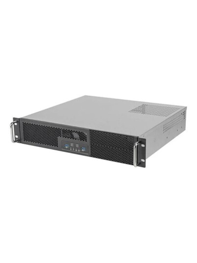 SilverStone RM23 2U Rackmonterbar Kabinett Svart - micro ATX SilverStone RM23 2U Rackmonterbar Kabinett Svart - micro ATX