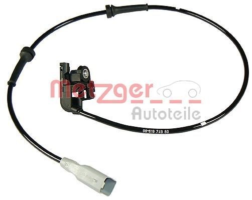 Sensor, ABS METZGER 0900538