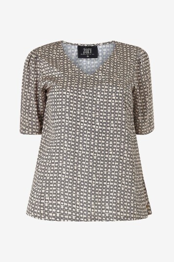 ZOEY - Topp Selene Blouse - Svart