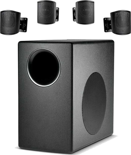 JBL Høyttalersystem Med 4 Stk C52 Satelitter Og C50s/t Subbass,