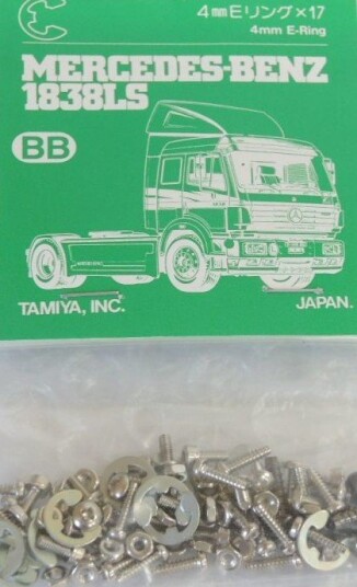 Tamiya 9465535 SCREW BAG BB for Mercedes Benz 1838LS Tamiya 9465535 SCREW BAG BB for Mercedes Benz 1838LS