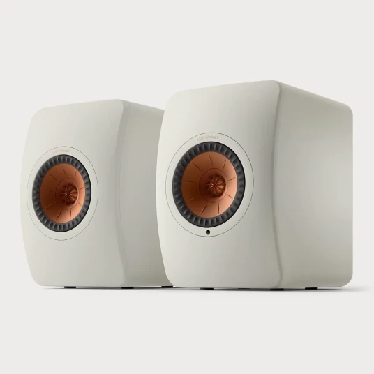 KEF LS50 Wireless II + KEF Mu3 Mineral Hvit KEF LS50 Wireless II + KEF Mu3 Mineral Hvit