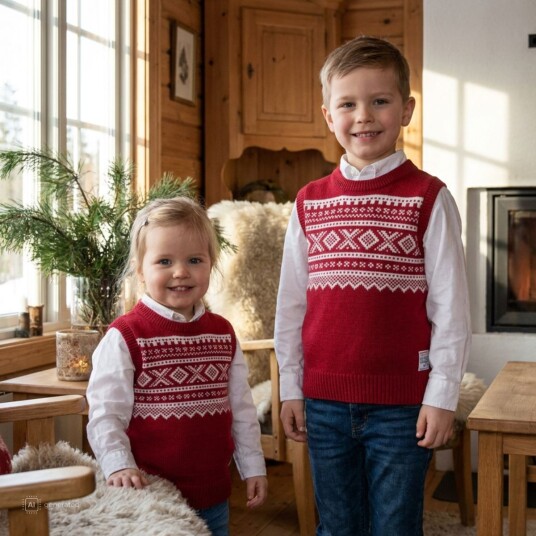 Marius Kids   Vest i Ull
