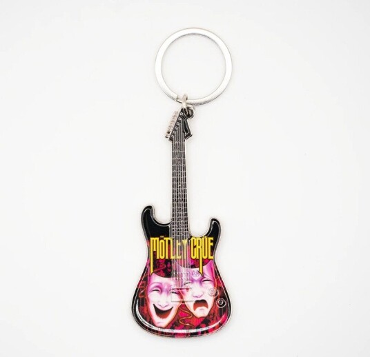 The Mini Axe Motley Crue Theatre of Pain Keychain 85875667