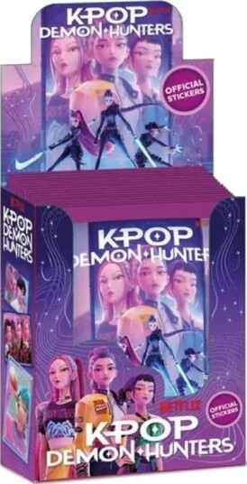 K-Pop Demon Hunters Display 40 Klistremerkepakker