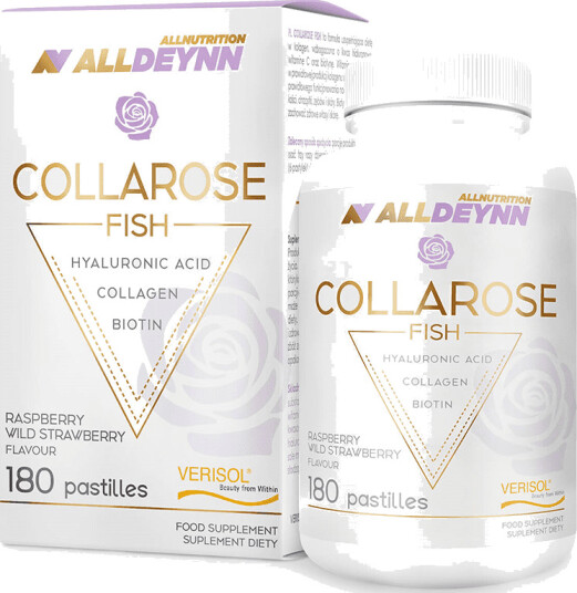 Kollagenhydrolysat fra fisk+Hyaluronsyre+Biotin-180 tabs -Collarose Fish Kollagenhydrolysat fra fisk+Hyaluronsyre+Biotin-180 tabs -Collarose Fish