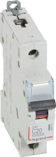 Legrand 10 stk DX³ MCB automatsikring C20 1P 1M 10/16kA