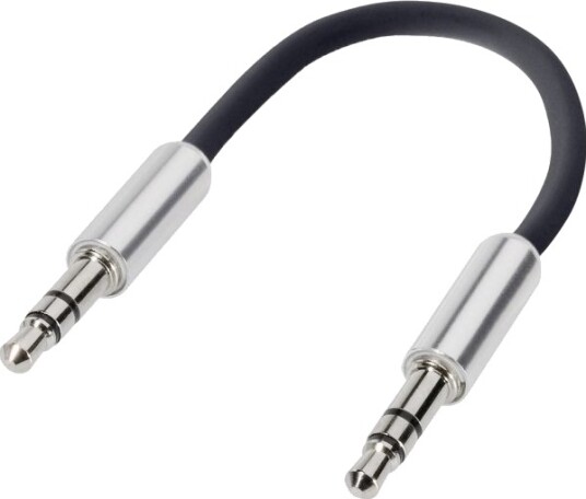 Speaka Professional Sp 7870496 3.5Mm Hankjønn 3.5Mm Hankjønn 0,1 M Svart