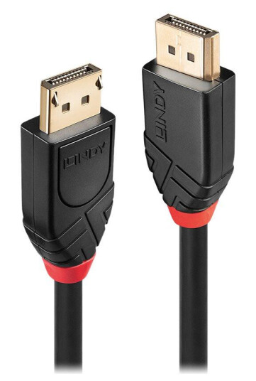 Lindy DisplayPort kabel 15 m 3840x2160 gullbelagt Hankjønn