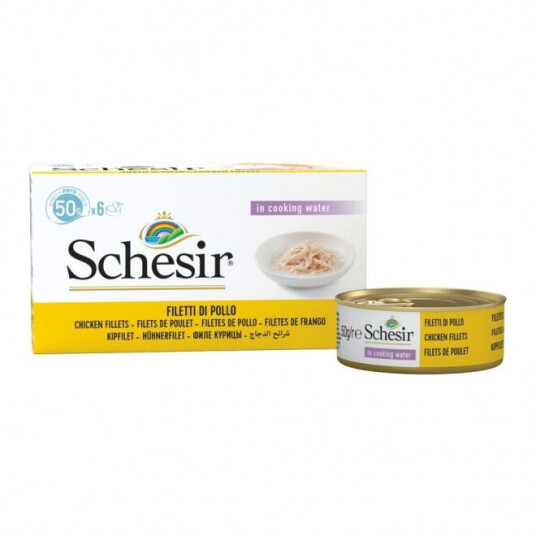 Schesir Cat Adult Chicken Jelly 6X50 G