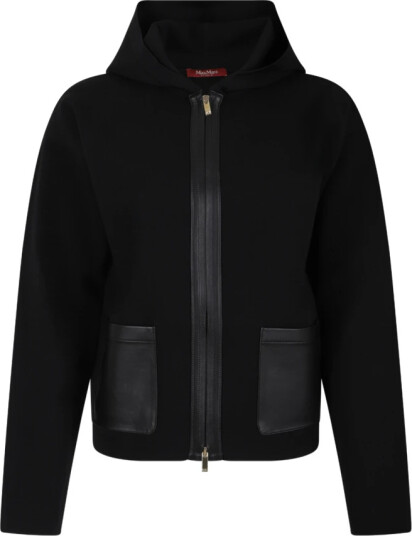 Max Mara Studio Dame Gensere & Hettegensere Svart S, Max Mara Studio Dame Gensere & Hettegensere Svart S,