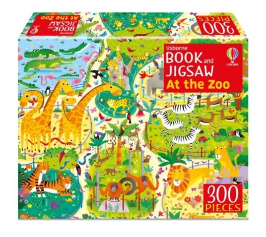 Usborne Book and Jigsaw At the Zoo Usborne Book and Jigsaw At the Zoo