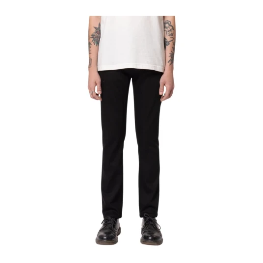 Nudie Jeans Herre Jeans Svart W38 L34 Nudie Jeans Herre Jeans Svart W38 L34