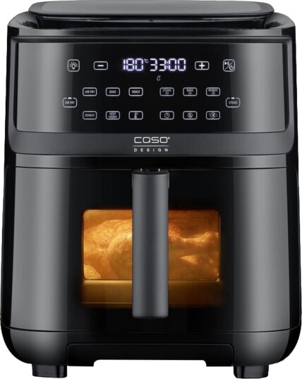 Caso Steam & Airfryer 700 7L - Svart, 1700W, Maks kapasitet 1.3 kg Caso Steam & Airfryer 700 7L - Svart, 1700W, Maks kapasitet 1.3 kg