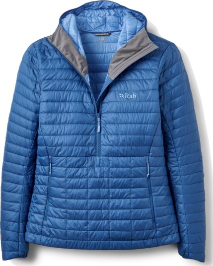 Rab Microlighter Pullover Hoody Wmns Dark Bluebird EU L / UK 14