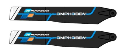 OMP OSHM1209W Main Blades 125mm White