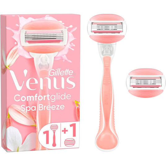 Gillette barberhøvel Venus Comfortglide Spa Breeze 2 barberblader