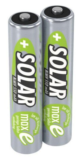 Ansmann 2 x AAA Oppladbare NiMH Batterier - 550 mAh
