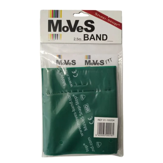 MSD Band Flad Træningselastik Heavy 2,5 m Grøn 10 Stk MSD Band Flad Træningselastik Heavy 2,5 m Grøn 10 Stk