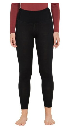 Icebreaker Women's Merino 260 Tech High Rise Leggings Black L Icebreaker Women's Merino 260 Tech High Rise Leggings Black L