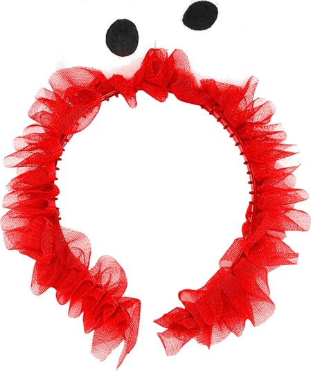 Maskworld Metamorph Sesame Street Elmo hårbøyle One size 145375