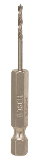 Bosch Trespiralbor med 1/4"-sekskanttange 2 x 24 x 62 mm Bosch Trespiralbor med 1/4"-sekskanttange 2 x 24 x 62 mm