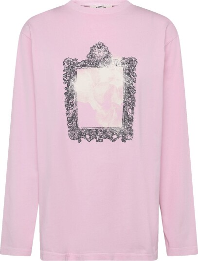 Mads Nørgaard Cotton Jersey Jerry Tee Ls Pink XS