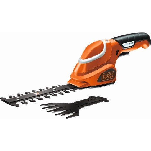 Black & Decker GSL700-QW Busktrimmer med ladekabel og ladestasjon, Hagemaskiner