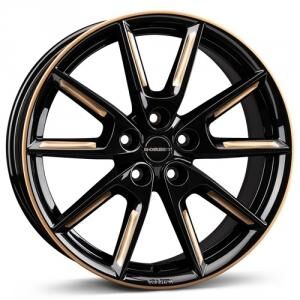 BORBET LX19 Black Glossy Gold Spoke Rim 8x19 5/112 ET40 B66.5 BORBET LX19 Black Glossy Gold Spoke Rim 8x19 5/112 ET40 B66.5