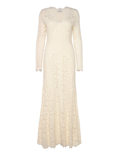 Rosemunde Rwdelicia Long Dress - Cream - XL