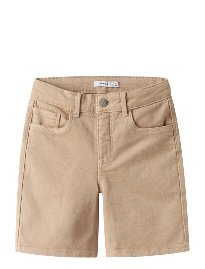 Name It Nkmryan Straight Twi Shorts 1081 Bk Noos Beige 158
